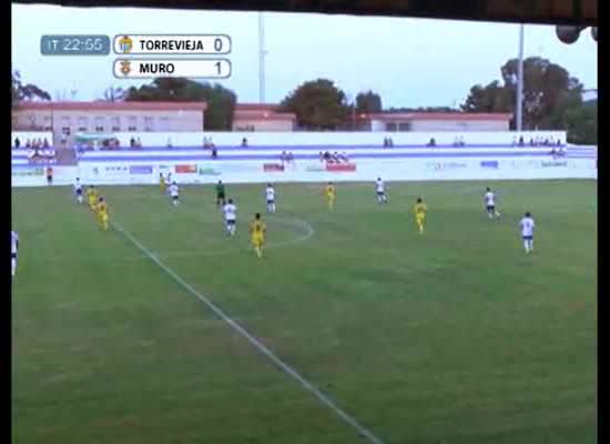 Primera parte del partido CD Torrevieja - Muro CF